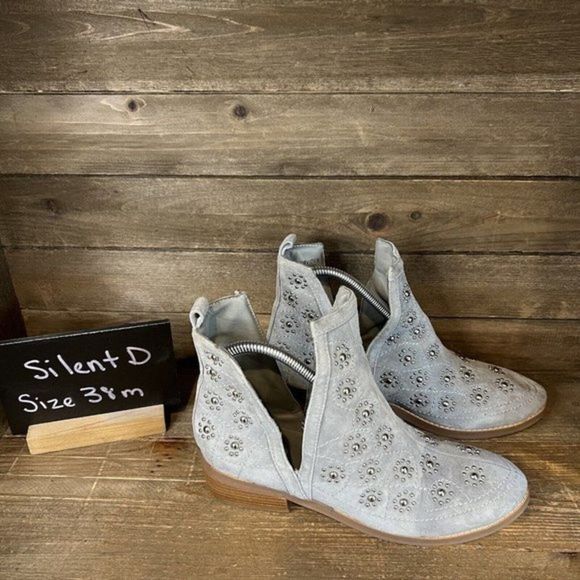 Womens Anthropologie‎ Silent D Laidback London Logan Booties Boots Size 38 7-7.5 - Picture 1 of 6